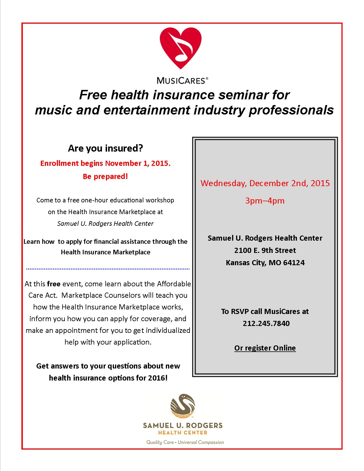 Events Every Musician Insured A Health